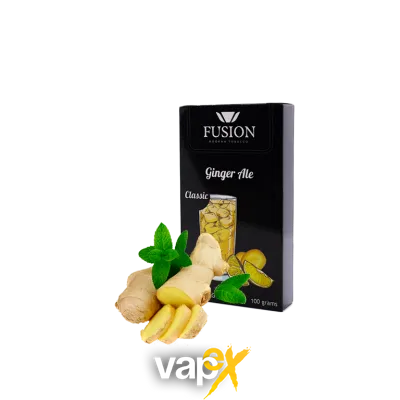 Табак Fusion Classic Ginger Ale (Имбирный Эль, 100 г)   3663 Фото Інтернет магазину Кальянів - Вейпикс